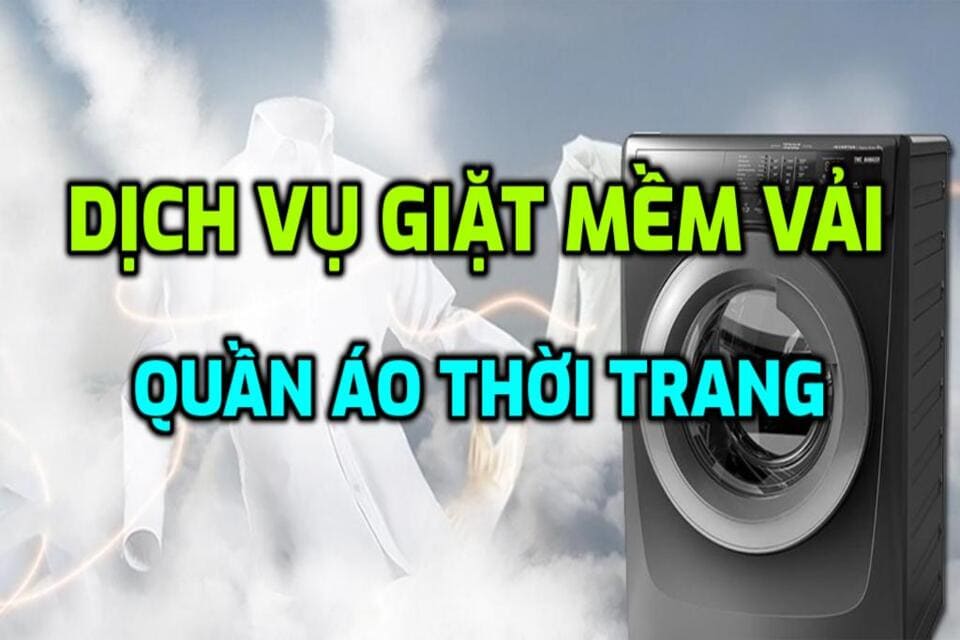 Dịch vụ giặt mềm quần áo sau may